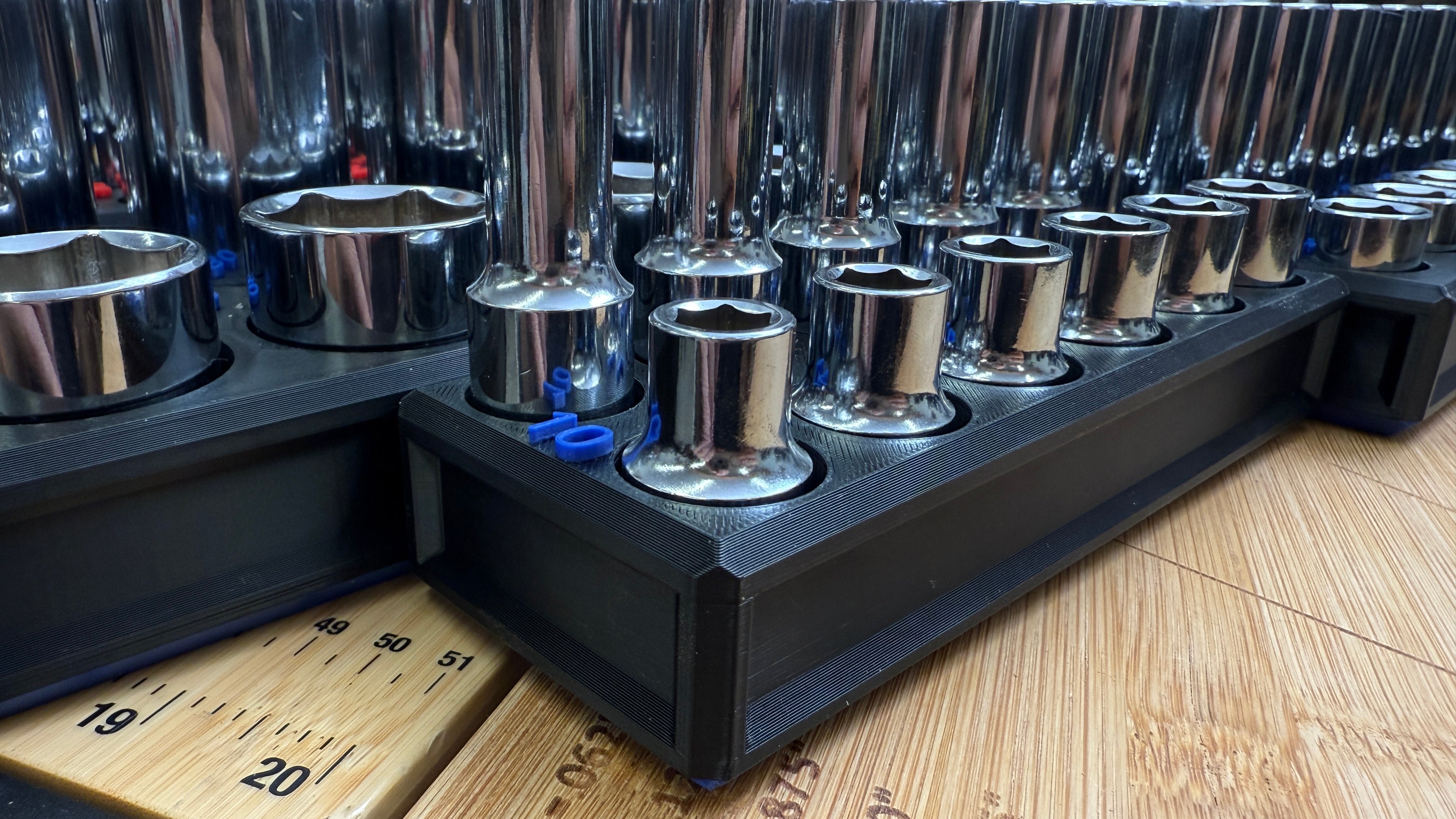 DoT Socket Trays for Quinn 1/2" Chrome Master Set