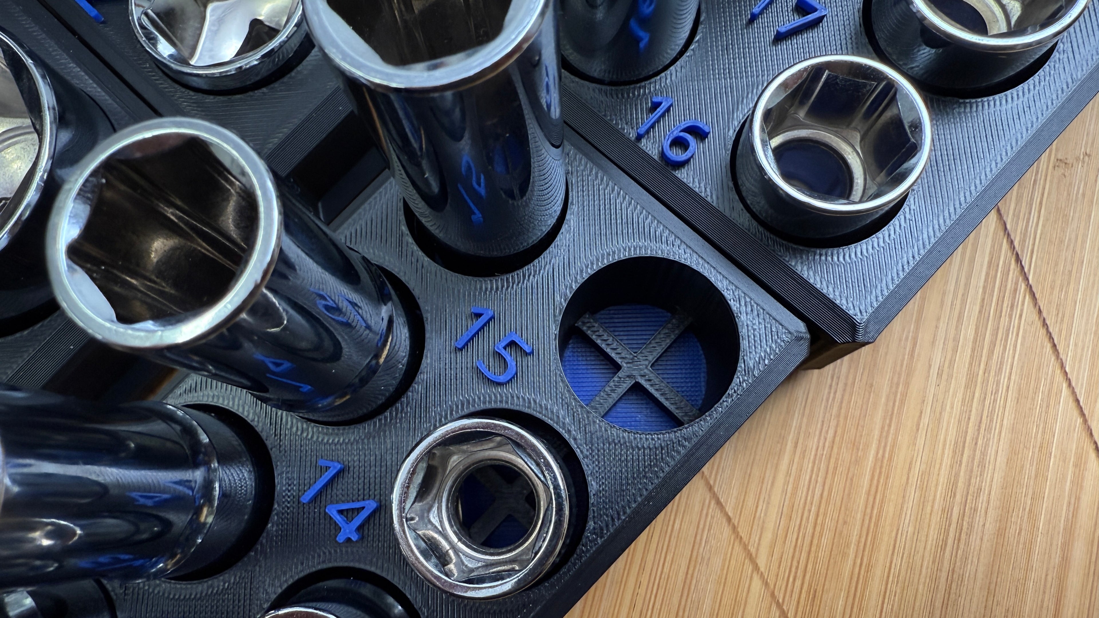 DoT Socket Trays for Quinn 1/2" Chrome Master Set