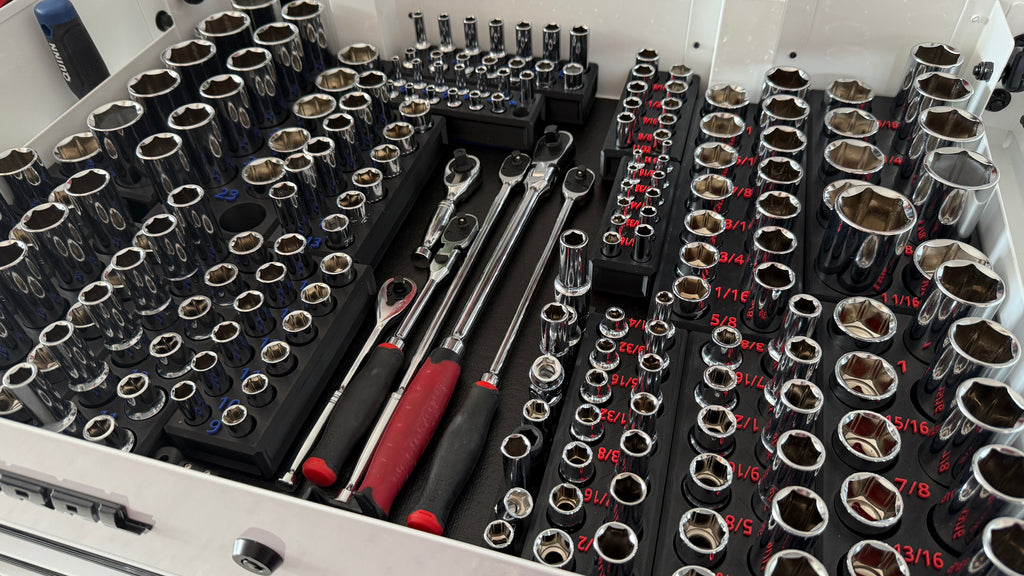 DoT Socket Trays for Quinn 1/4 Chrome Master Set