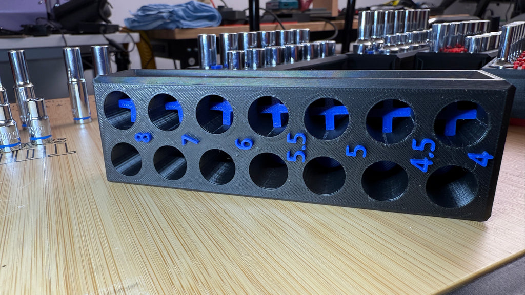 DoT Socket Trays for Quinn 3/8 Impact Master Set