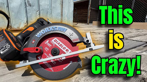 Den of Tools Worx 40V saw review thumbnail